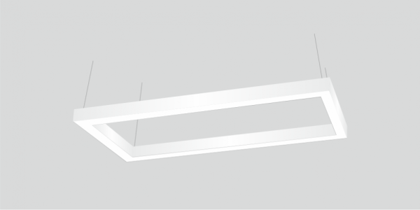 Прямоугольный светильник LiNE-Pro 1000х500mm 110W 3000K (Белый, 3000 мм, 0-10V)
